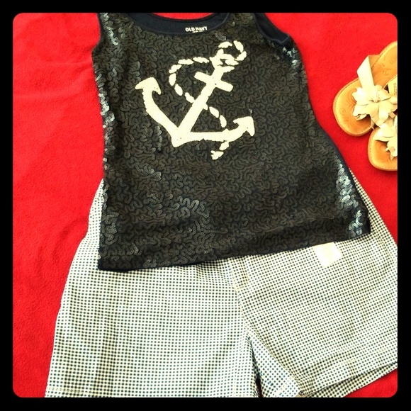 New Checkered shorts with pockets (Blue & White) - Picture 3 of 7